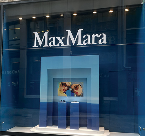 Allestimento negozi di moda: Max Mara