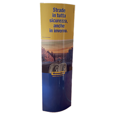Espositori pop up e roll up per fiere